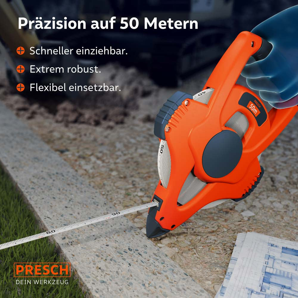 Rollbandmaß 50m