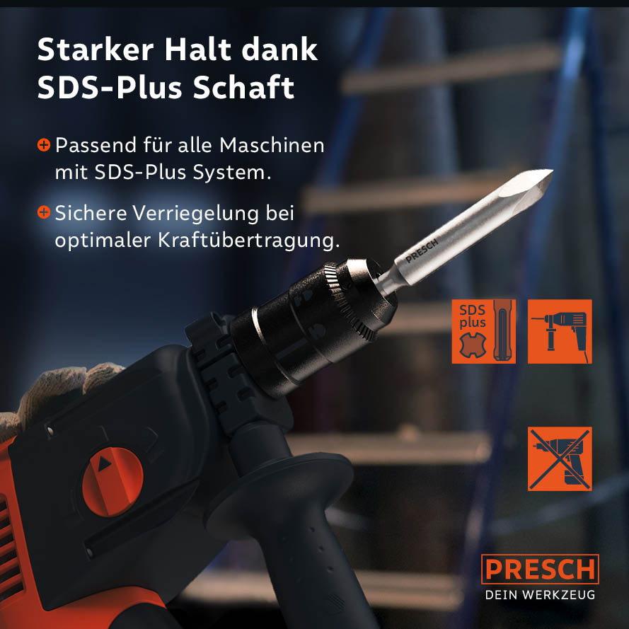 SDS Plus Meißel Set