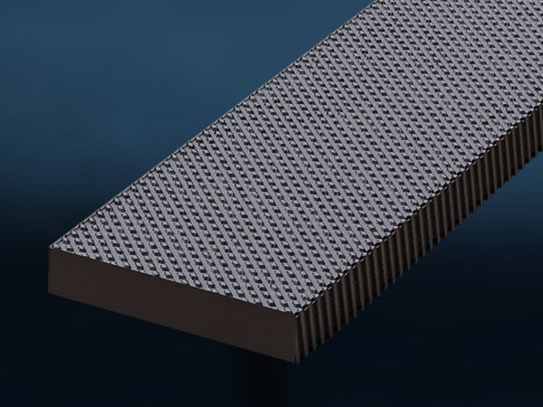 PRESCH Handwerkzeug Flachfeile mit Hieb für Metallbearbeitung und Feinarbeiten.