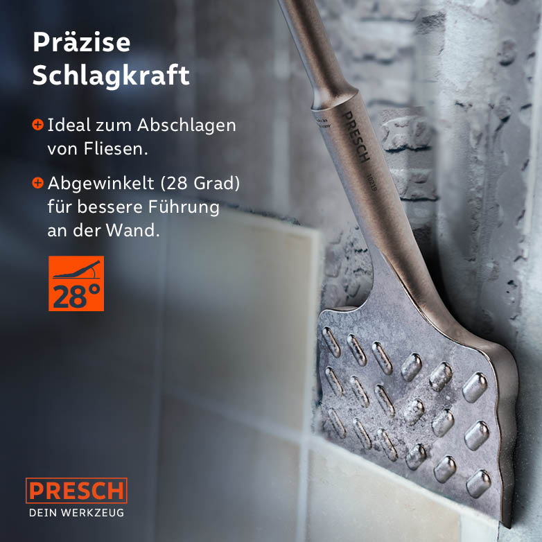 SDS Plus Fliesenmeißel Breit