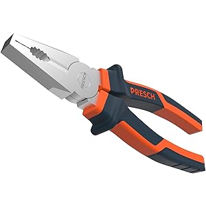 Presch Kombizange 3.1 mit Mehrkomponenten-Griffen für präzises Arbeiten und Zangenfunktionen.