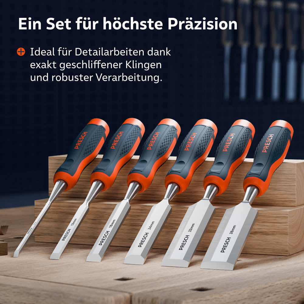 Stechbeitel Set 6tlg.