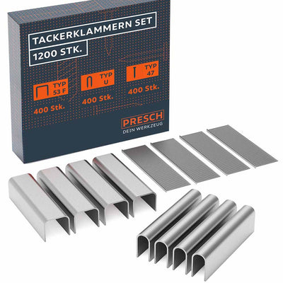 Tackerklammern Set 1200 Stck