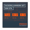 Tackerklammern Set 1200 Stck