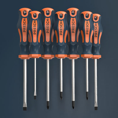 Schraubendreher Set 7tlg. PH, PZ, SL