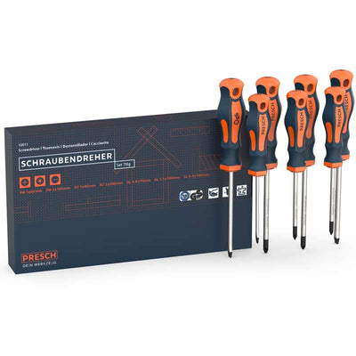 Schraubendreher Set 7tlg. PH, PZ, SL