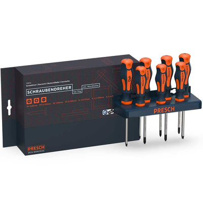 Schraubendreher Set 7tlg. PH, PZ, SL