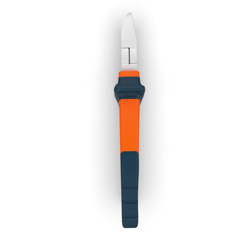 PRESCH Seitenschneider 160mm in blau und orange, Zangenwerkzeug zur Drahtbearbeitung.