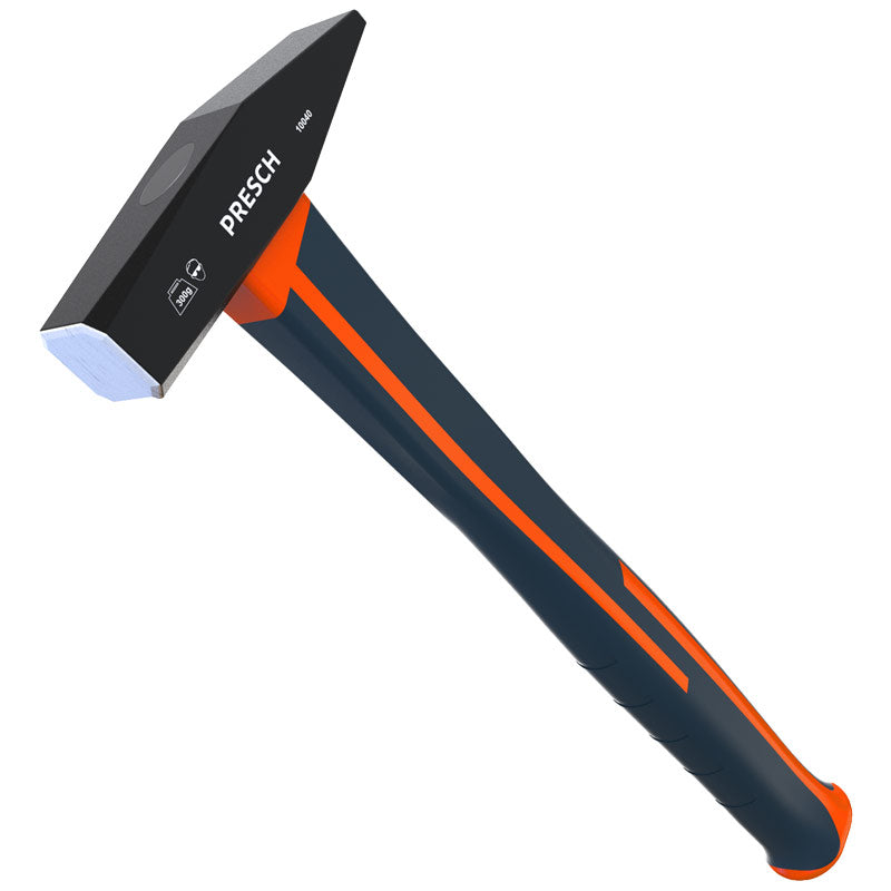 Schlosserhammer mit Fiberglasstiel