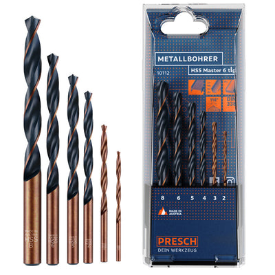Metallbohrer Set HSS Master