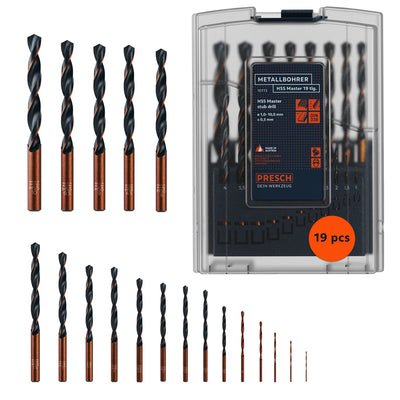 Metallbohrer Set HSS Master