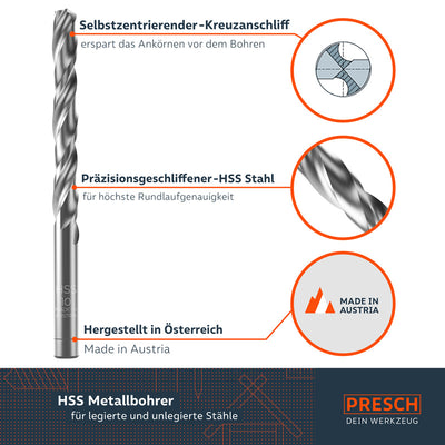 Metallbohrer Set HSS-G Pro