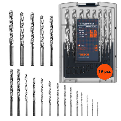 Metallbohrer Set HSS-G Pro
