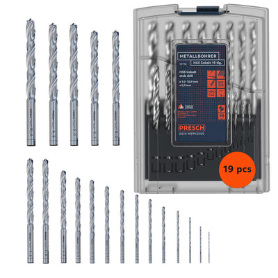 Metallbohrer Set HSS-E Cobalt