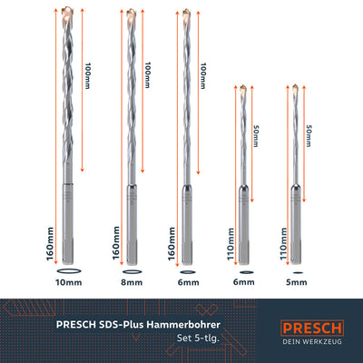 SDS-Plus Hammerbohrer Set