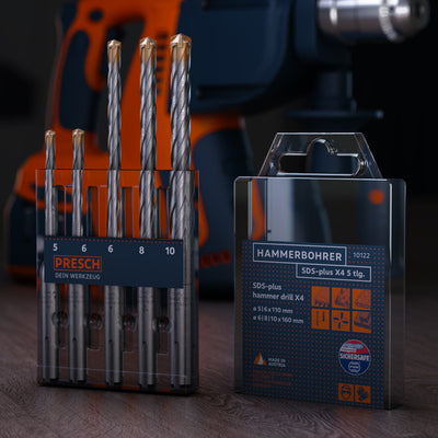 SDS-plus Hammerbohrer Set X4