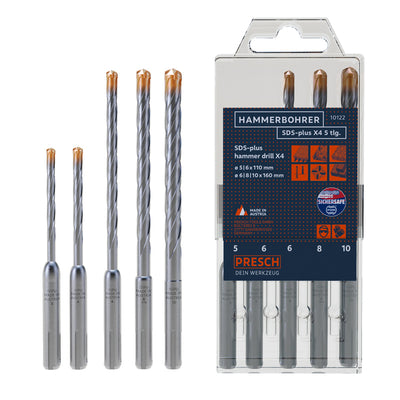 SDS-plus Hammerbohrer Set X4