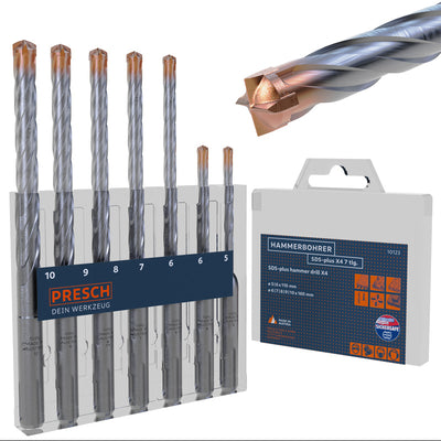 SDS-plus Hammerbohrer Set X4