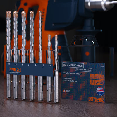 SDS-plus Hammerbohrer Set X4