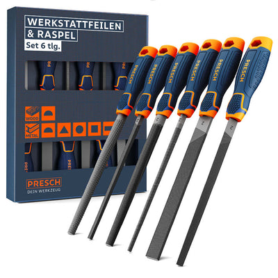 Feilenset 6tlg. inkl. Raspel