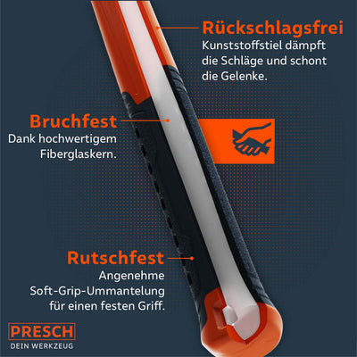 Gummihammer Schwarz