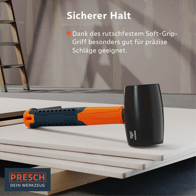 Gummihammer Schwarz