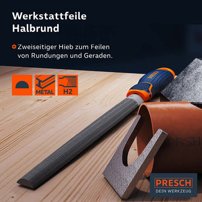 Halbrundfeile 200mm