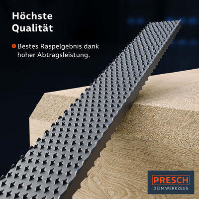 Holzraspel Flach 200mm