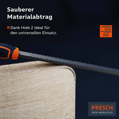 Holzraspel Flach 200mm