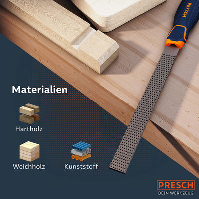 Holzraspel Flach 200mm