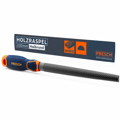 Holzraspel Halbrund 200mm
