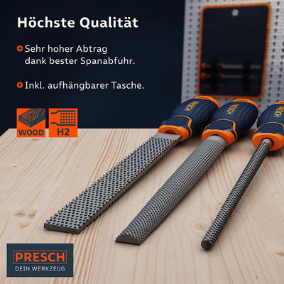 Holzraspel Set 3tlg.