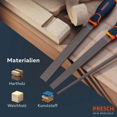 Holzraspel Set 3tlg.