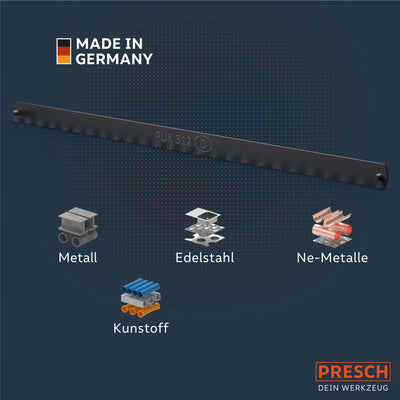 Metallsägeblatt von PRESCH für verschiedene Materialien wie Metall, Edelstahl und NE-Metalle, Qualität Made in Germany