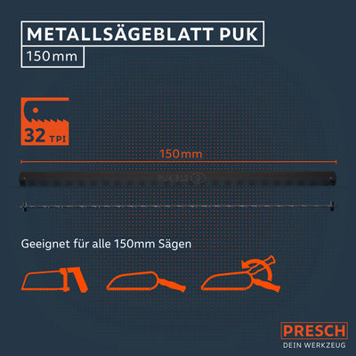 Metallsägeblätter PUK 150mm