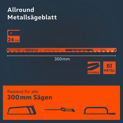 Handsägeblätter 300mm