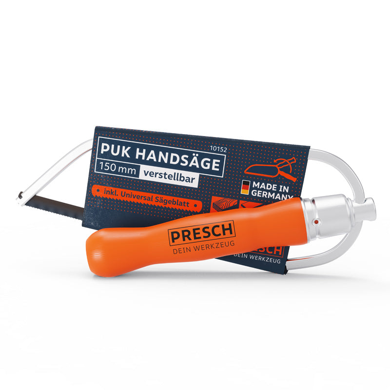 Presch PUK Handsäge 10152 mit verstellbarem Universal Sägeblatt für Heimwerker und Profis