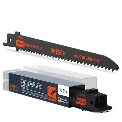 Säbelsägeblatt Holz 130mm Kurvenschnitt