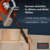 Säbelsägeblatt Holz 130mm Kurvenschnitt