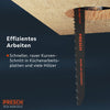 Säbelsägeblatt Holz 130mm Kurvenschnitt