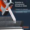 Säbelsägeblatt Metall 130mm Edelstahl
