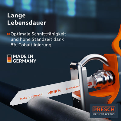Säbelsägeblatt Metall 130mm Edelstahl