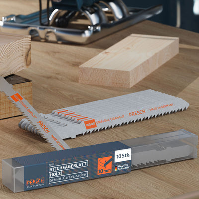Stichsägeblätter Holz - sauber, gerade
