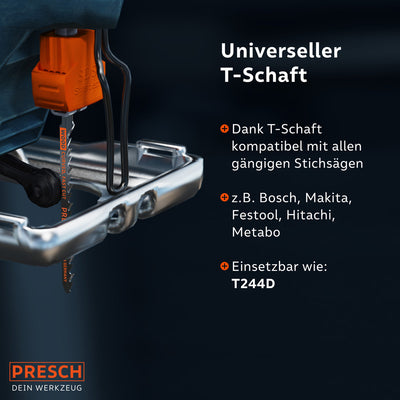 Stichsägeblätter Holz - schneller, Kurvenschnitt