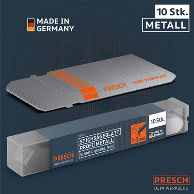 Stichsägeblätter Metall Profi - Für rostfreie Stähle