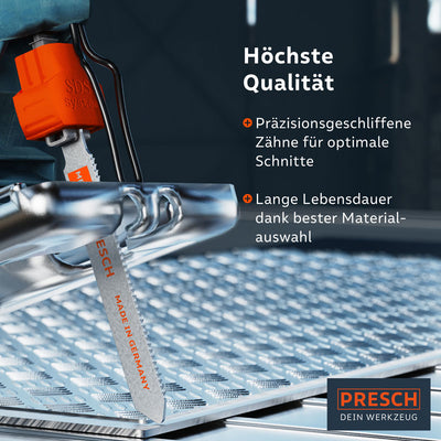 Stichsägeblätter Metall Profi - Für rostfreie Stähle